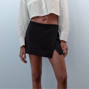 Zara asymmetric skort M